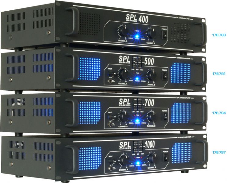 Skytec SPL 2000 Amplificateur 2x 1000W EQ à prix avantageux chez LTT