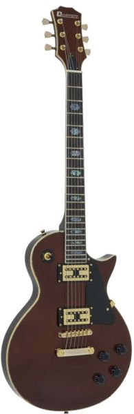 DIMAVERY LP-700 E-Gitarre, honey hi-gloss