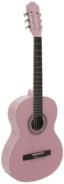 DIMAVERY AC-303 Klassikgitarre, pink