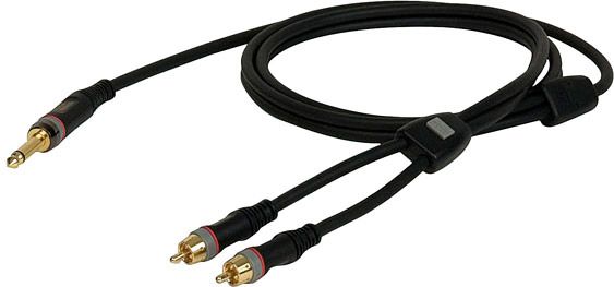 DAP XGL22 - Klinke mono > 2 x RCA/M 1,5 m