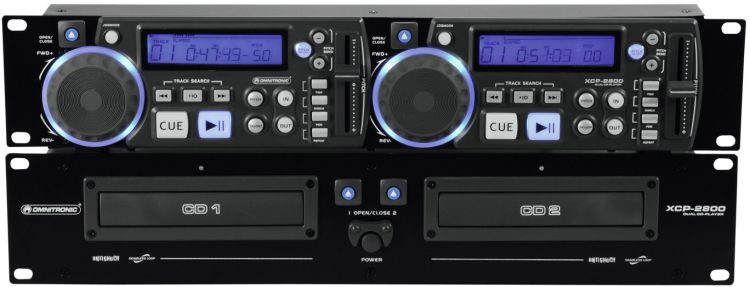 OMNITRONIC XCP-2800 Dual-CD-Player