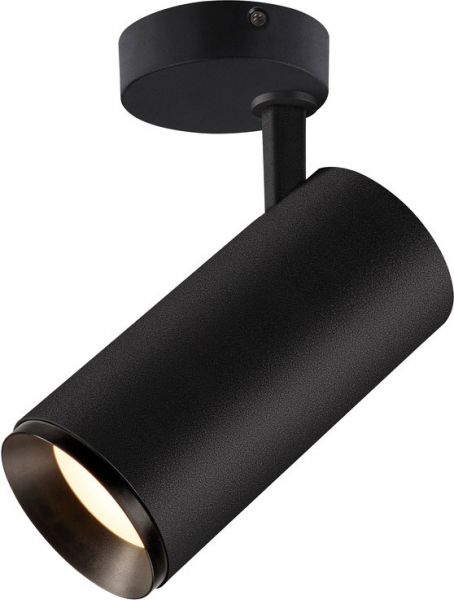 SLV NUMINOS® SPOT DALI L, Indoor LED recessed ceiling light black/black 4000K 60°