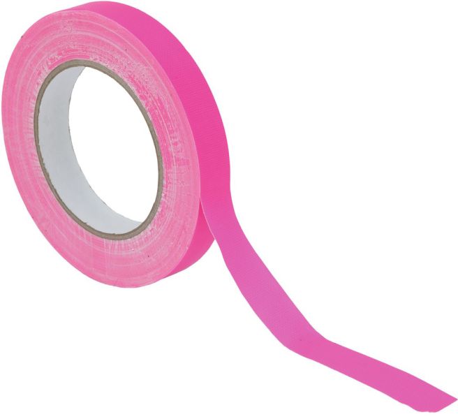 ACCESSORY Gaffa Tape 19mm x 25m neonpink UV-aktiv