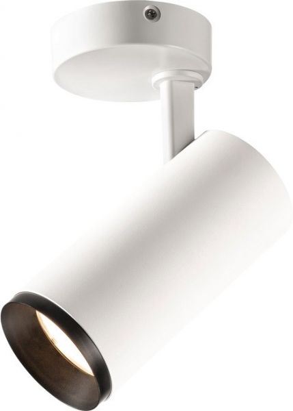 SLV NUMINOS® SPOT DALI M, Indoor, luminaria de superficie de techo led blanco/negro 4000 K 60 °