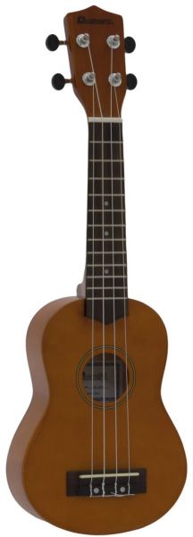 DIMAVERY UK-200 Ukulele, Sopran, braun