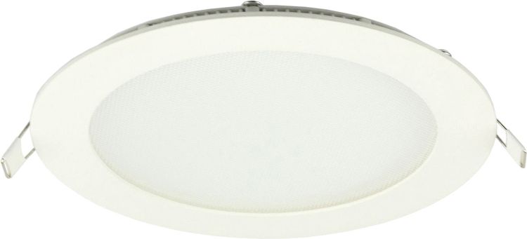 ISOLED LED Downlight, 12W, rund, ultraflach, blendungsreduziert, weiß, warmweiß, dimmbar CRI90