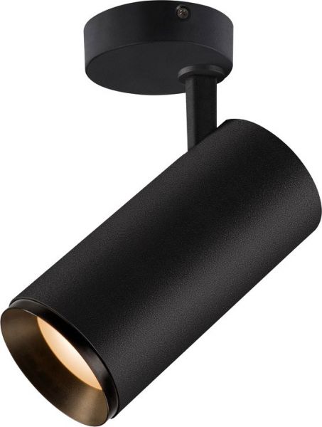 SLV NUMINOS® SPOT DALI L, Indoor, luminaria de superficie de techo led negro/negro 2700 K 36 °