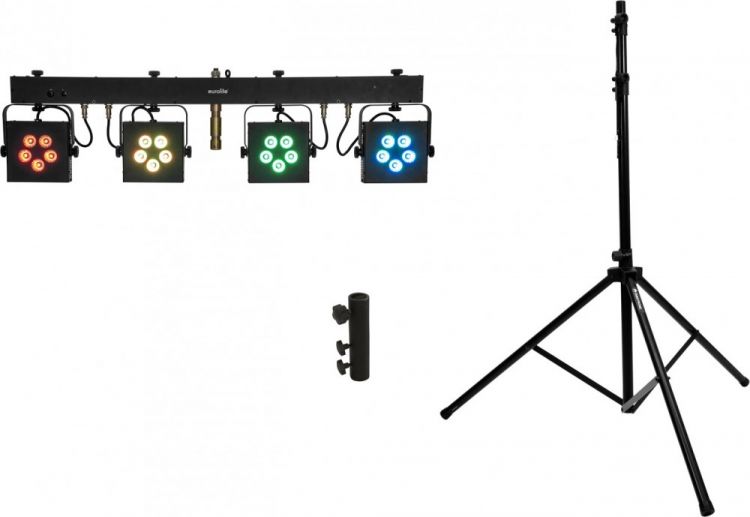 EUROLITE Set LED KLS-902 + M-4 Boxenhochständer