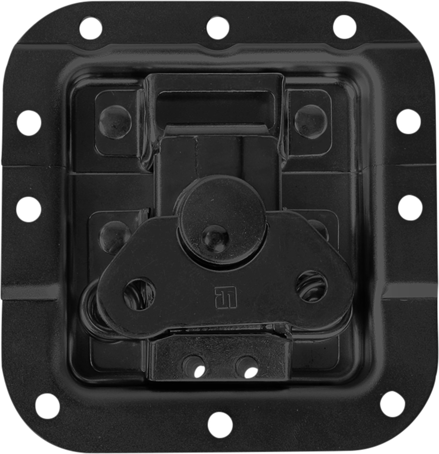Adam Hall Hardware 17284 BLK - Butterfly Verschluss mittel gekröpft 12 mm  tief Schwarz - günstig bei LTT