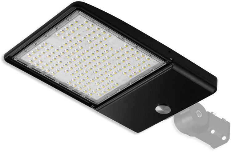 ISOLED LED Street Light HE115, 3000K, 1-10V dimmbar mit Tageslicht- und Bewegungssteuerung