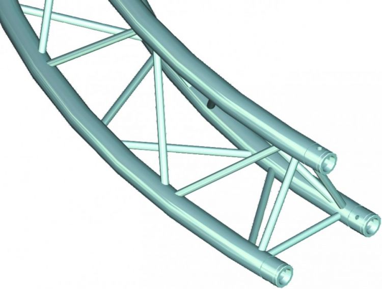 ALUTRUSS DECOLOCK DQ-3 Element f.Kreis d=4m / 90°