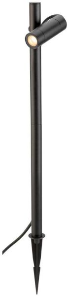 SLV HELIA SLIM Pole, single, LED Outdoor Stehleuchte, schwarz IP65 3000K