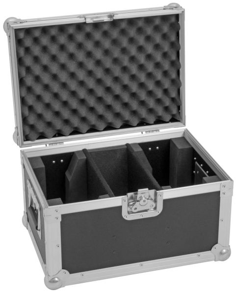 ROADINGER Flightcase 2x LED CLS-9 QCL RGB/WW 9x7W