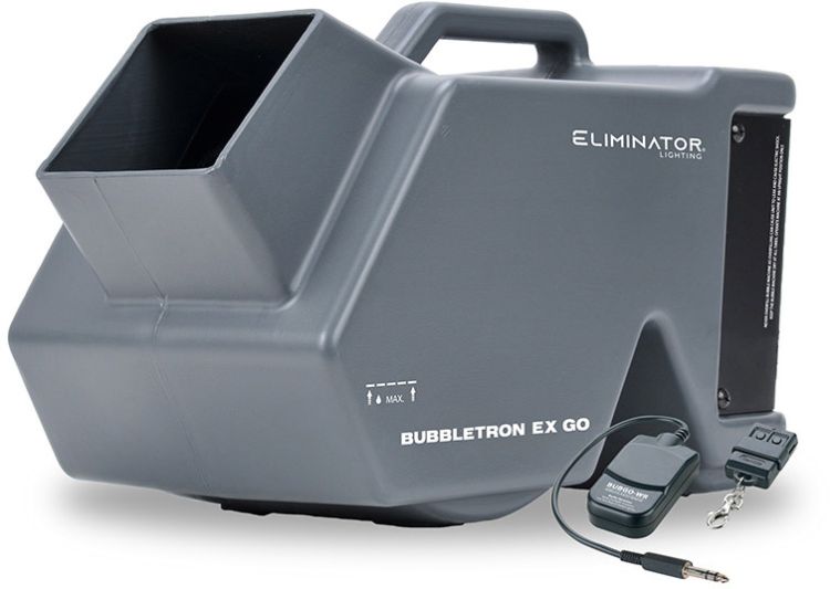 Eliminator Bubbletron EX Go Seifenblasenaschine