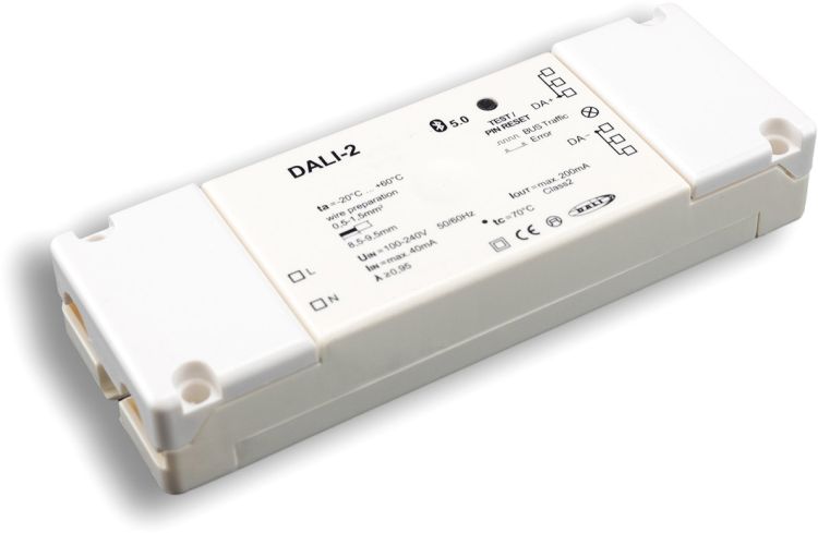 ISOLED DALI-2 Interface Bluetooth 5.0 Master-Controller inkl. App, 100-240V AC