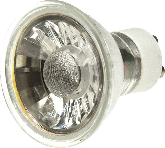 LED Strahler GU10 "H35 COB" 1 COB, 4000k, 250lm, 230V/3W,neutralweiß