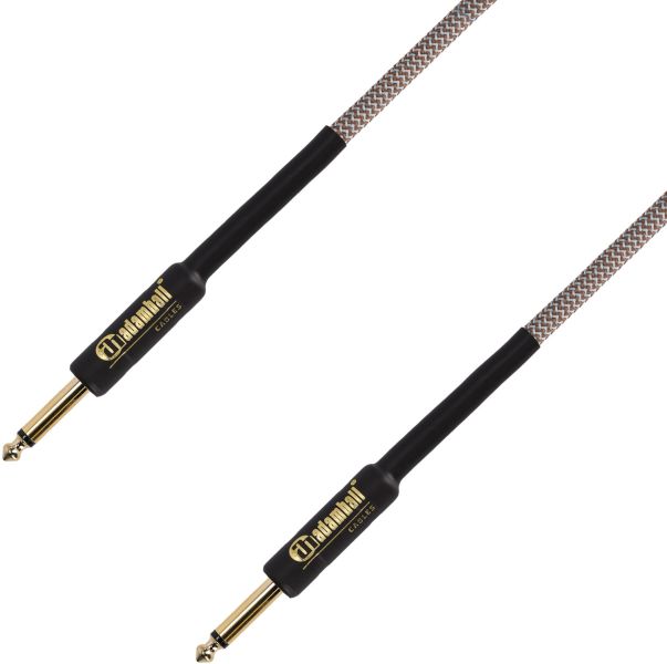 Adam Hall Cables 4 STAR IPP 0600 BRW - Instrumentenkabel | Nylonmantel Adam Hall® Klinke TS | 6 m