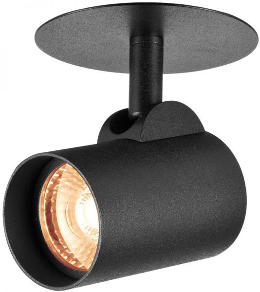 SLV HELIA EL, LED Indoor Deckeneinbauleuchte, schwarz, 3000K, 35°