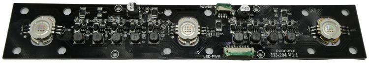 Platine (LED) LED CBB-6 COB RGB (RGBCOB-6 H3-204 V1.0)