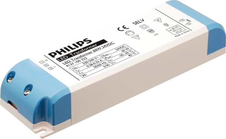 PHILIPS LED-Transformator 60 W 24 VDC