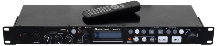 OMNITRONIC DMP-102 USB/SD-Card-Player