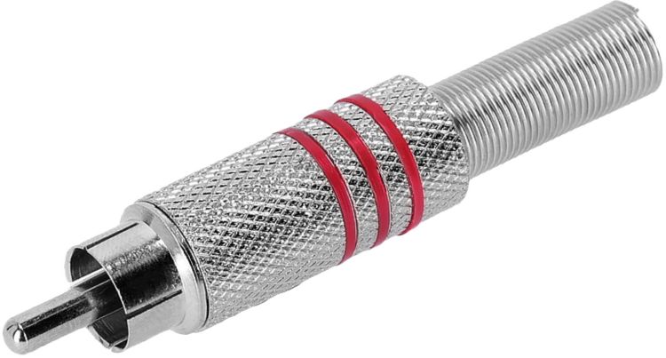 Adam Hall Connectors 3 STAR CR2 RED - Cinch Male