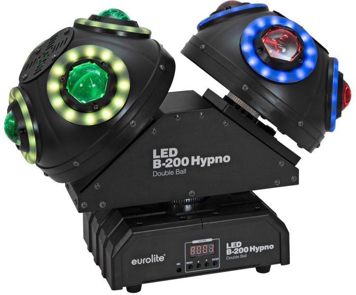 EUROLITE LED B-200 Hypno Double Ball Strahleneffekt -B-Stock-