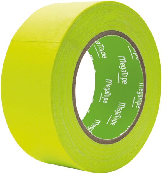 MegaTape UT120 Fluor Tape Gelb - 19 mm / 25 m