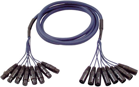 DAP FL60 - 8 XLR/M 3 p. > 8 XLR/F 3 p. 6 m