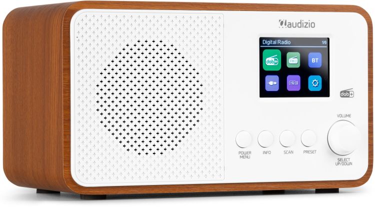 Audizio Avio DAB+ Radio Weiß