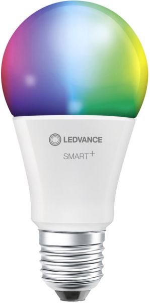 LEDVANCE Wifi SMART+ Classic LED Lampe RGBW mehrfarbig (ex 60W) 9W / 2700-6500K E27