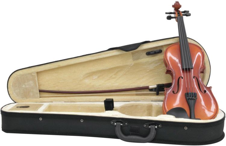 DIMAVERY Violine 1/8 mit Bogen, im Case