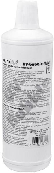 EUROLITE UV-Seifenblasenfluid Set 3x1l