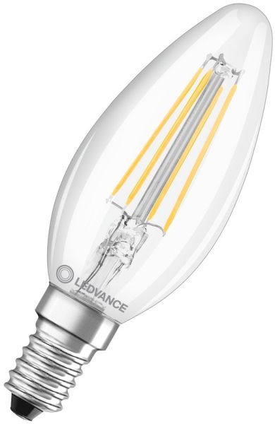 LEDVANCE LED CLASSIC B DIM CRI97 S 4.2W 927 Klar E14