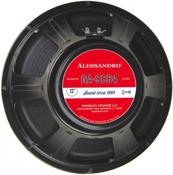 Eminence George Alessandro A 12" Lautsprecher 40 W 8 Ohm