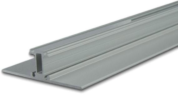 ISOLED LED Leuchtenprofil 2SIDE Aluminium pulverbeschichtet silber, 200cm