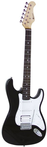 DIMAVERY ST-312 E-Gitarre, schwarz