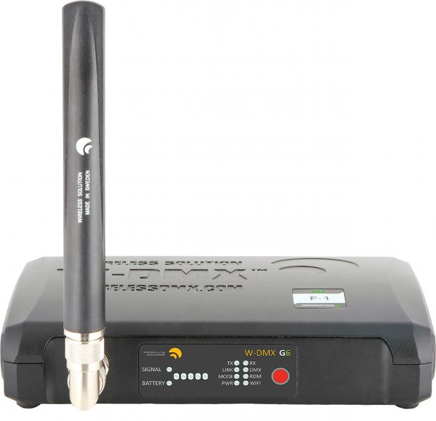 Wireless solutions BlackBox F-1 G6 Transceiver Drahtloser DMX, ArtNet & Streaming