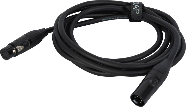 DAP-Audio FLX08 - DMX/AES-EBU XLR/M 5P to XLR/F 5P 1,5 m