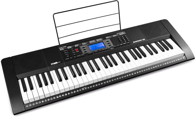 Max Rhapsody61M Elektronisches Keyboard mit 61 anschlagdynamischen Tasten