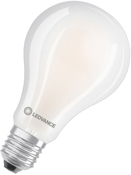 LEDVANCE LED CLASSIC A P 24W 827 mattiert E27