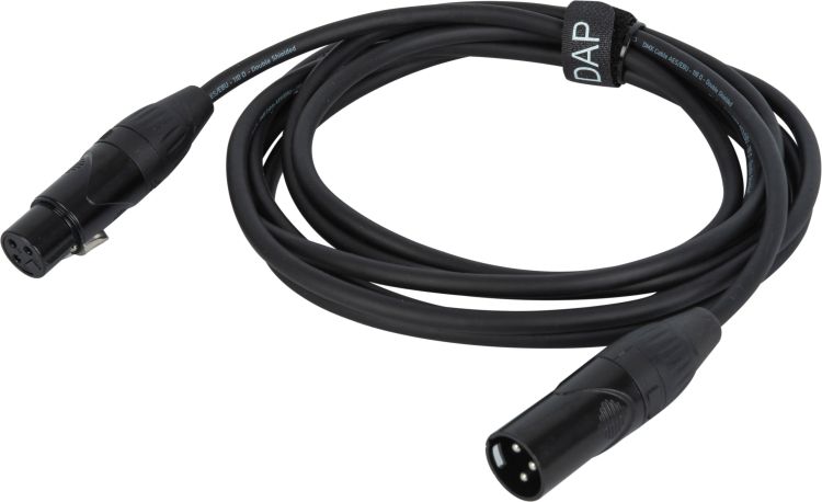 DAP-Audio FLX09 - DMX/AES-EBU XLR/M 3P to XLR/F 3P 1,5 m