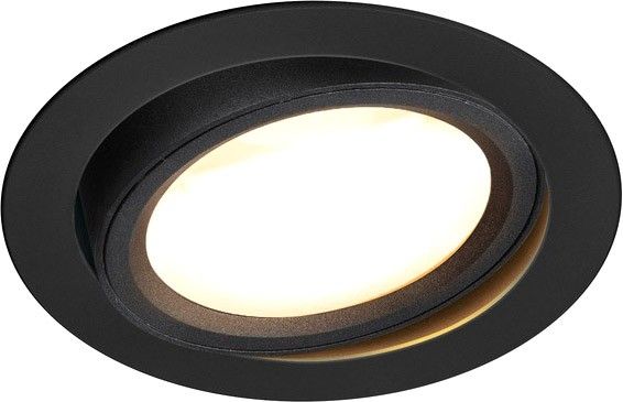 SLV OCULUS DL MOVE, Indoor LED Deckeneinbauleuchte schwarz DIM-TO-WARM 2000-3000K