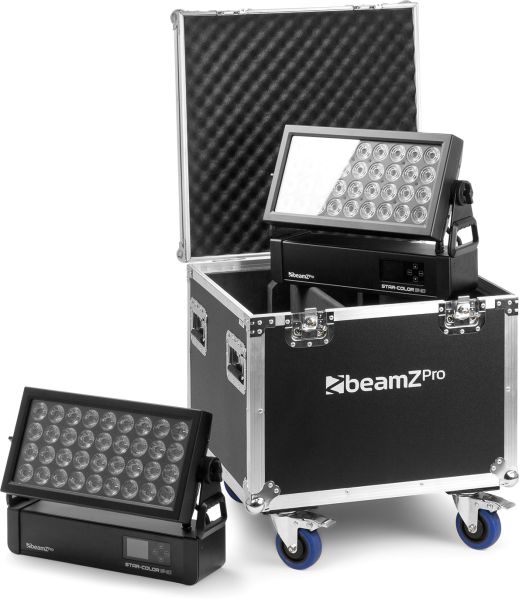 beamZ Pro FLC5402 Flightcase für 2 Stück Star-Color 540