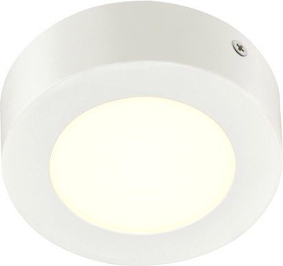 SLV SENSER 12 CW, Indoor LED Wand- und Deckenaufbauleuchte rund weiß 4000K