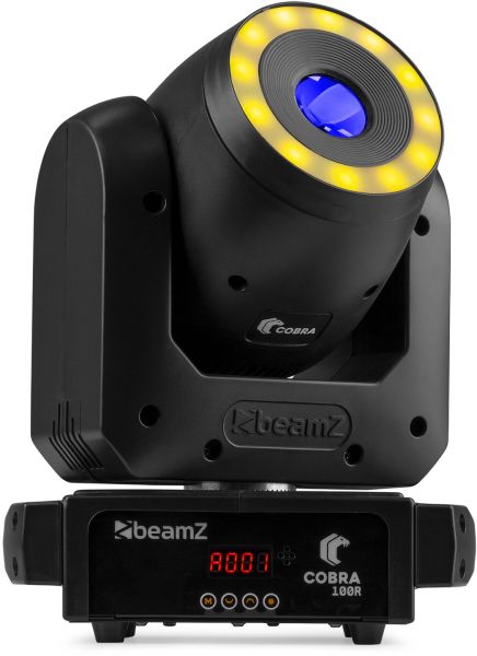 beamZ Cobra 100R Spot 100W Moving Head mit Ring -B-Stock-