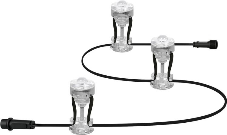 LEDVANCE ENDURA® Gartenleuchte Garden Dot LED für Boden 3er 2,1W / 3000K Warmweiß Erweiterung