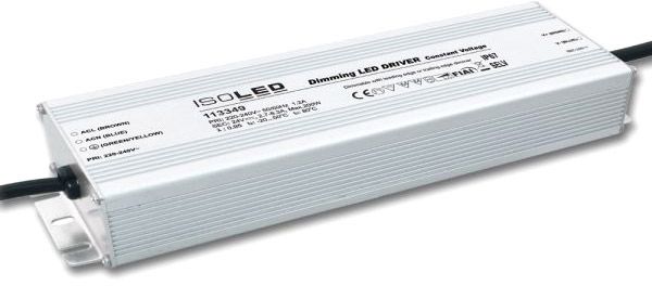 ISOLED LED PWM-Trafo 24V/DC, 10-200W dimmbar, IP67, SELV