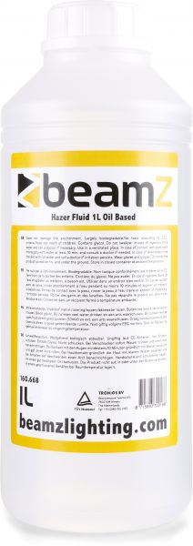 beamZ FHF1O Hazer Fluid 1L auf Ölbasis