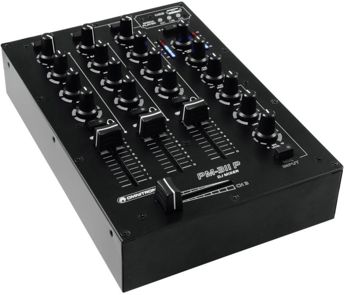 OMNITRONIC PM-311P DJ-Mixer mit Player